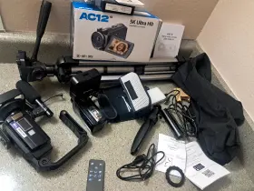 1080 5k Ultra Hd Ac12 4k Camcorder/1080/stand/misc