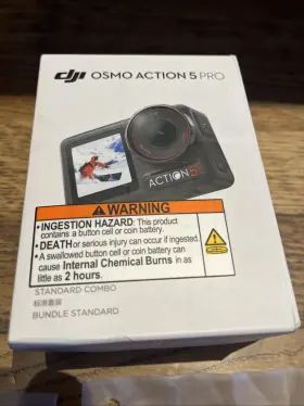 120fp Action 445034745757 Dji Osmo 5 Pro Standard Combo Waterproof Camera 1/1.3 Inch Sensor 4k/120fp