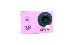 Action 738672346989 Camera 1080p Sports Hd 2.0 Inch Cam Wifi Pink