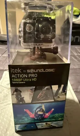 Action 841133100300 Itek Soundlogic Pro 1080p Ultra Hd Sports Camera Brand New #2