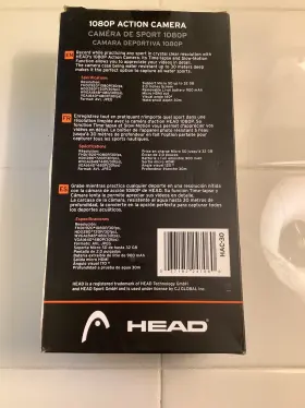 Head-30 Action - 1080p Camera Waterproof Up To 10 Mm #3
