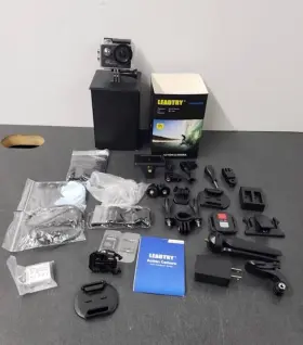 Hp7r Action Leadtry Camera Hp7/hp7r Great Condition Lots Of Accessories