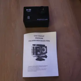 Pac2000 Action Proscan Waterproof 720p Hd Camera With Built-in Microphone And Mount