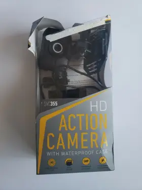 Svc355 Action Hd Camera With Waterproof Case New In Open Box