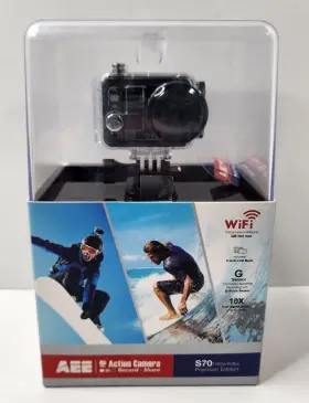 Aee 814066017359 S70 Action Camera 1080p/60fps - Premium Edition Wifi Waterproof Case