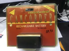 Rc6011 Again & Bpe77 Canon Camcorder Replacement Battery 6v/1500 Mah Nicad Nos New Mint