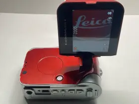 Dzo-v50 Aiptek Red Camera Video Recorder 4x Smartzoom Camcorder Mp3 #2