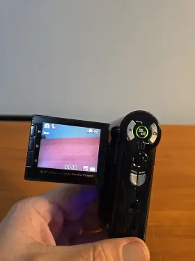 Dzo-v58 Aiptek Digital Camcorder Camera No Sd With Battery Tested And Works #2