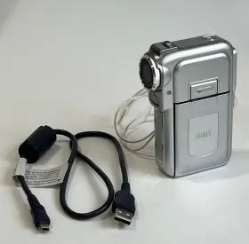 N729 Airis Mpeg4 Movie Handheld Digital Video Camera Li-ion Battery Working