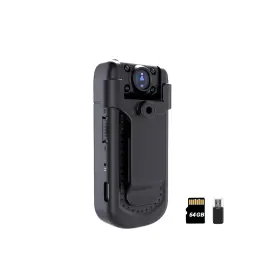 Md-36 Airotive Mini Body Camera 1080p With Audio And Video Recording Small Pov Cam 64g Ca