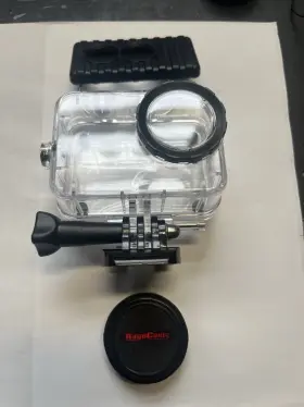 Rc-b7cap Akaso Lens Cap Protector Press Fit For Brave Waterproof Dive Case 7 Le Camera