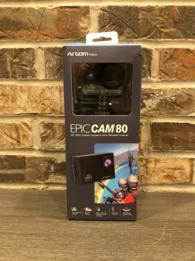 Arg-ac-9180bk Argom Tech 4k Action Camera Wifi With Remote Control