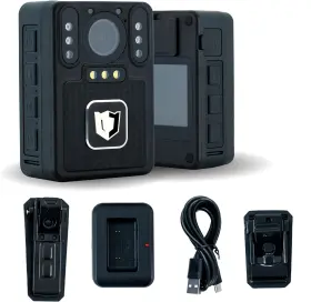 Armorhawk 198168085356 V4 4k Body Camera With Audio And Video Recording - Police Worn Ca