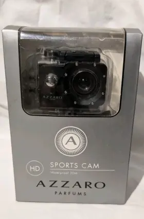 001152 Azzaro Parfums Hd Sports Cam Waterproof Camera Brand New In Box Sealed