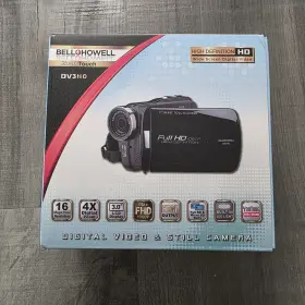 Dv3hd Bell And Howell High Definition 3 Inch Smart Touch Screen Camera Full Hd 1080p