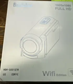 Hdv-5051str Besteker Video Camera Camcorder 1920x1080 Full Hd Digital