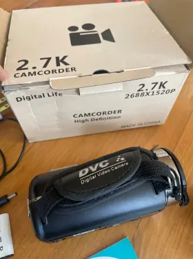 2688x1520p Better Life Camcorder Hd - 2.7k New In Open Box