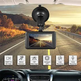 Bccam100 Black Box Dash Cam 1080p G-sensor Looping Car Camera