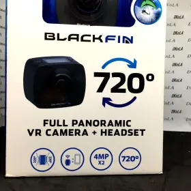 Bf-720am Blackfin 720 Vr Action Camera And Headset Full Panoramic - Brand New #3