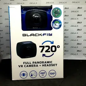 Bf-720am Blackfin 720 Vr Action Camera And Headset Full Panoramic - Brand New