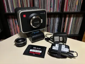 Blackmagic 338716001600 2.5k Cinema Camera Mft Mount - With Ssd V Battery Extras