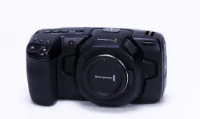 Cinecampochdmft4k Blackmagic Design Pocket Cinema Camera 4k Camcorder - Read Notes Hdmi Faulty