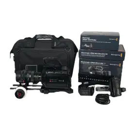 Blackmagic Design 338716003192 Ursa Mini Pro 4.6k Ef With Sigma 50-100mm Lens Viewfinder And More