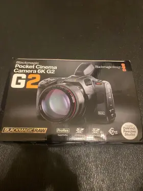Bmd-cinecampochdef6k2 Blackmagic Design Pocket Cinema Camera 6k G2 Pre-owned #2