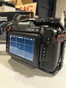 Bmd-cinecampochdef6p Blackmagic Design Pocket Cinema Camera 6k Pro Tilta Full Cage No Resolve #2