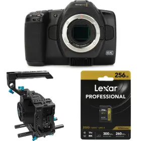 Pockt6kg2bsbn2 Blackmagic Design Pocket Cinema Camera 6k G2 And Kondor Blue