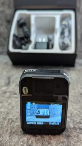 Boblov 933834847159 F2 2k Body Mounted Camera Gps Wifi 64gb Worn Dual Screen #2