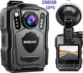 Boblov 933834847722 256gb M5 Police Body Camera Night Vision With Audio Dash Cam Gps Recorder