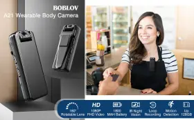 Boblov 973692205098 64gb Mini Camera 1080p Wearable Body Video Recorder Night Vision #3