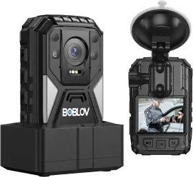 B4k4 Boblov 128gb Body Camera With Audio Security Guard 4k Gps Police Camcorder
