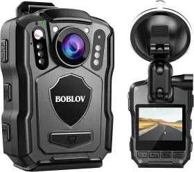 M564gb-nogps Boblov M5 Body Camera 2k Police Cam For Law Enforcement 4200mah 12 Hours