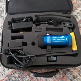 Mt09 Bonica Video Light With Kit Underwater Scuba Needs Battery Tested