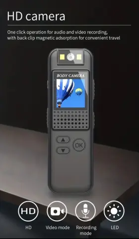 Camrecorder001 Cam Recorder China Digital Mini Body Camera 1080p Hd Screen Magnetic Portable Night Vision Sports