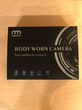 1296p Camm Pro 744110041101 Cammpro 1826 Hd Police Body Camera 128g Memory Audio Record Nightvisiongps #2