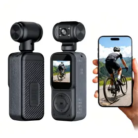4909 Camolo 2k Camcorder Mini Police Body Camera Hd 180 Video Dvr Ir Sport Cam Night Vision