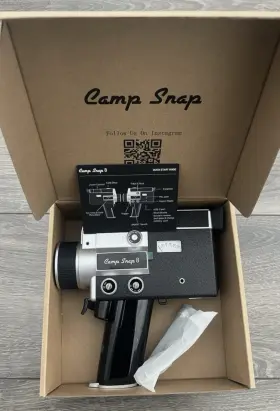 Camp Snap 741365601760 Cs8 Retro Camera - Screen-free Upgraded Model With Mic Port Sold Out