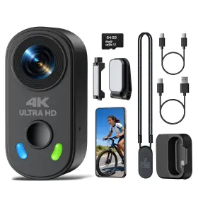 Ac29 Camworld 4k Pov Action Camera Wearable Thumb Wifi Eis Stabilization Sport Vlogging