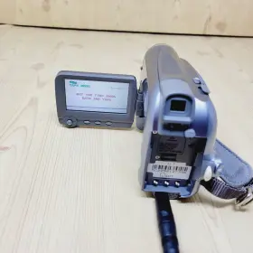 Zr500 Canon 013803063714 Mini Dv Camcorder Works No Battery Or Power Cord Camera Only #3