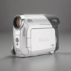 Zr850 Canon 013803078152 Minidv Stereo Camcorder Barely Used Excellent Condition Tamrac Bag #2