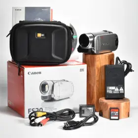 Canon 013803109283 F S20 Digital Video Camcorder 37x Optical Zoom 8gb Internal Memory Sd