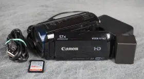 Canon 013803254761 Vixia Hf R62 Full Hd 1080p 60fps 32gb Flash Camcorder Black 32x Tested F/s