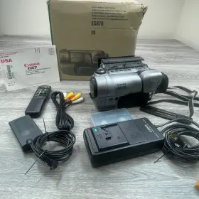Es870a Canon 013803604610 Es870 8mm Video8 Stereo Camcorder Camera Vcr Player Video Transfer Japan