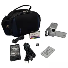 0286b001 Canon Optura S1 - Mini Dv Camcorder With Battery Charger Sd And Case Fully Tested