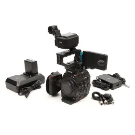 0635c032 Canon Eos C300 Mark Ii Cinema Camcorder Touch Focus Kit 399 Hours Sku#1882267