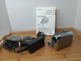 Canon 084204063738 Elura 100 Digital Video Camcorder 20x 800x Zoom With Charger Instructions
