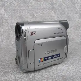 1175b001 Canon Zr600 Mini Dv Digital Video Camera Camcorder With 3 Batteries And Charger #2